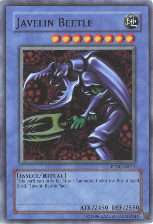 Javelin Beetle (Secret Rare) PP01-EN013 Premium Pack 1 Yu-Gi-Oh Unlimited