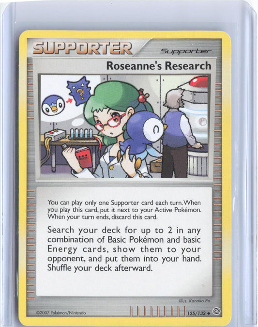 Roseanne's Research 125/132 Uncommon Secret Wonders Pokemon