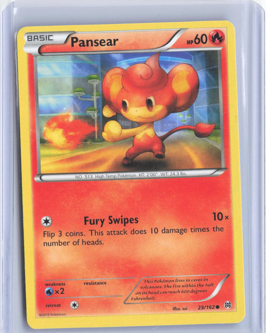 Pansear 23/162 Common BREAKthrough Pokemon TCG Card