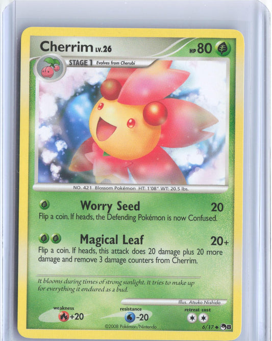 Cherrim 6/17 Uncommon POP Series 8 Pokemon