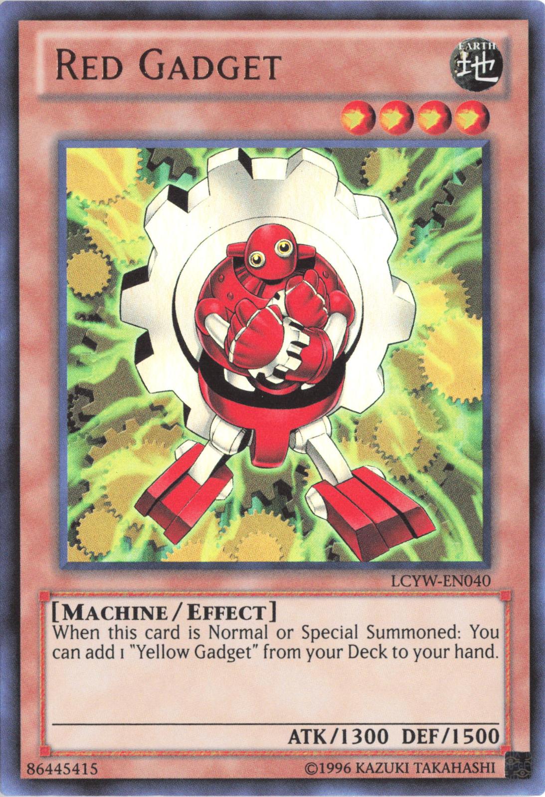 Red Gadget LCYW-EN040 Legendary Collection 3: Yugi's World Yu-Gi-Oh Unlimited
