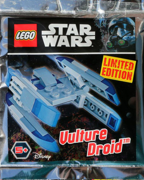 LEGO Star Wars Vulture Droid - Mini foil pack Item No: 911723-1