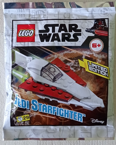 LEGO Star Wars Jedi Starfighter - Mini foil pack Item No: 912172-1 New