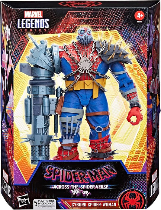 Marvel Spider-Man Legends Cyborg Spider-Woman 6" Action Figure Cannon Arm Across the Spider-verse Part 1