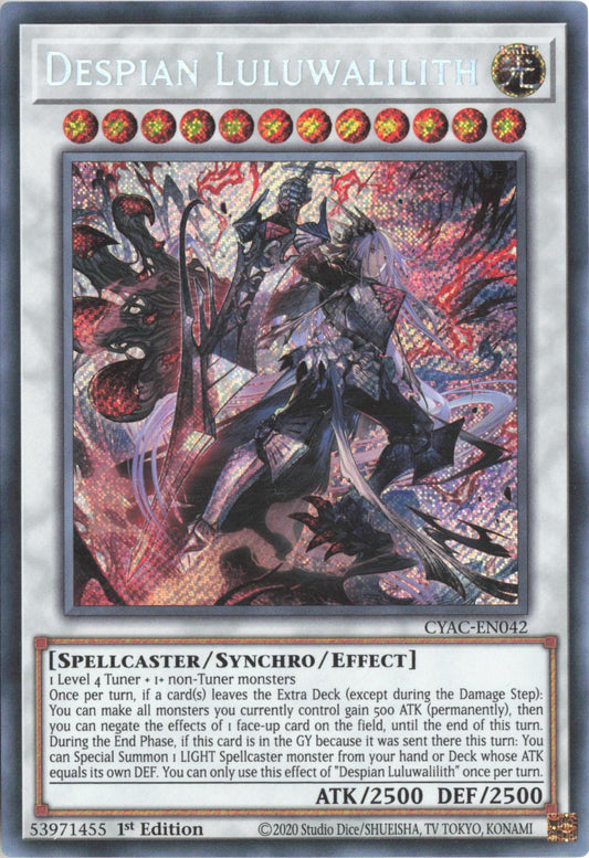 Despian Luluwalilith CYAC-EN042 Cyberstorm Access Yu-Gi-Oh 1st Edition