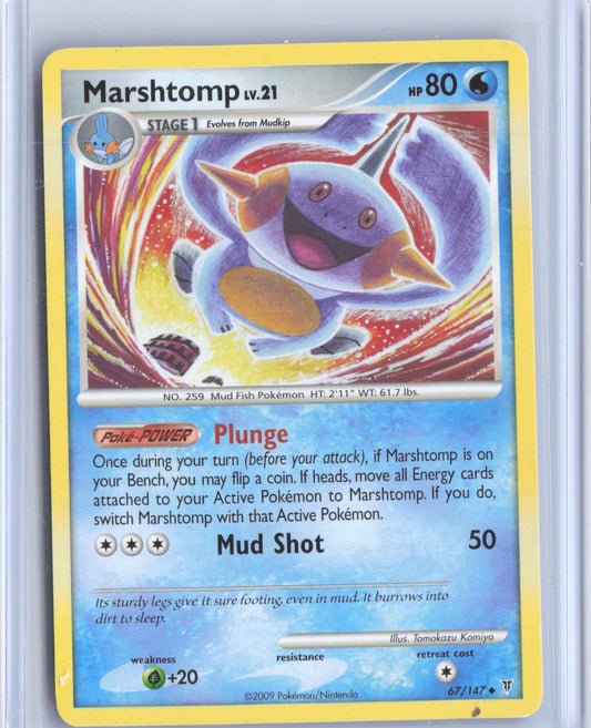 Marshtomp 67/147 Uncommon Supreme Victors Pokemon