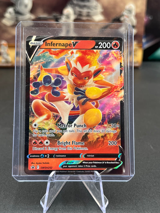 Infernape V - SWSH252 - SWSH: Sword & Shield Promo Cards (SWSD) Pokémon TCG