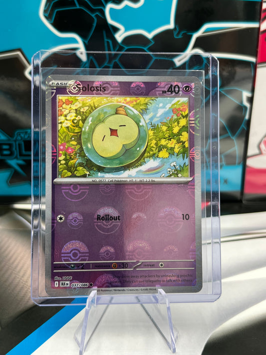 Solosis 037/086 (Poke Ball Pattern) - SV: Black Bolt (BLK) Pokémon TCG