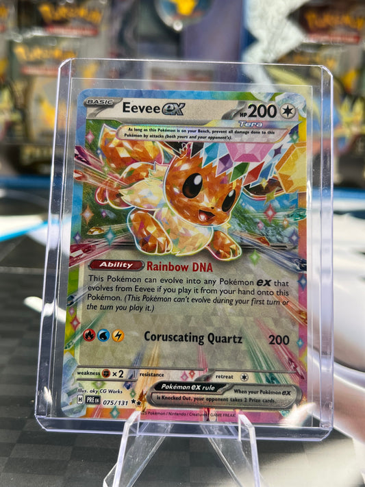 Eevee ex - 075/131 - SV: Prismatic Evolutions (PRE) Pokémon TCG