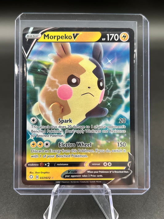 Morpeko V 037/072 - Shining Fates (SHF) Pokémon TCG