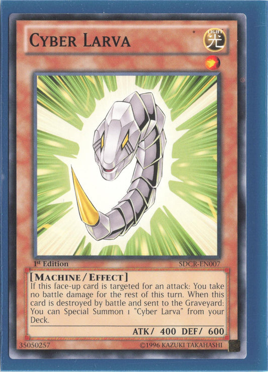 Cyber Larva SDCR-EN007 Structure Deck: Cyber Dragon Revolution Yu-Gi-Oh 1st Edition