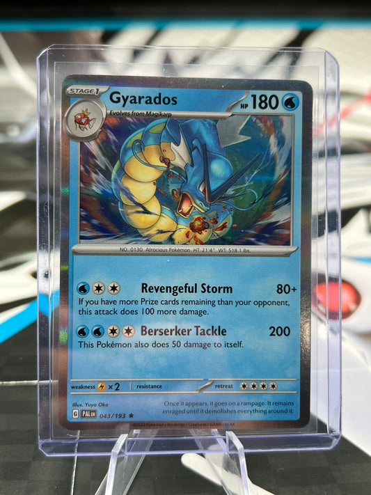 Gyarados Holo Rare 043/193 / - SV02: Paldea Evolved (PAL) Pokémon TCG