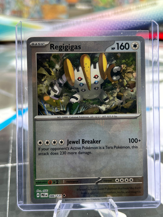 Regigigas 086/131 (Poke Ball Pattern) - SV: Prismatic Evolutions (PRE) POKÉMON TCG
