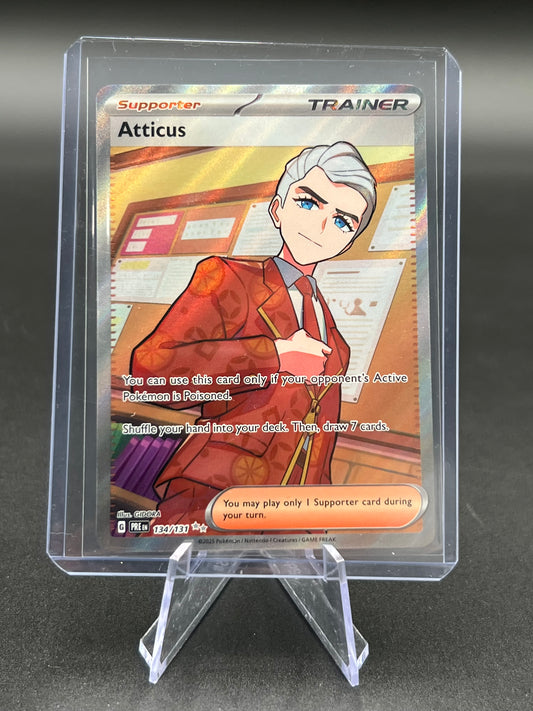 Atticus - 134/131 - SV: Prismatic Evolutions (PRE) Pokémon Card TCG