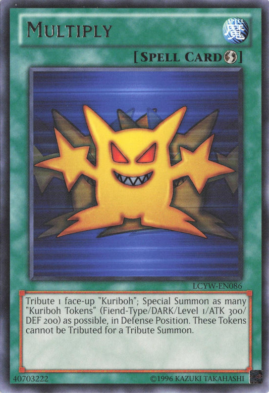 Multiply LCYW-EN086 Rare Legendary Collection 3: Yugi's World Yu-Gi-Oh Unlimited