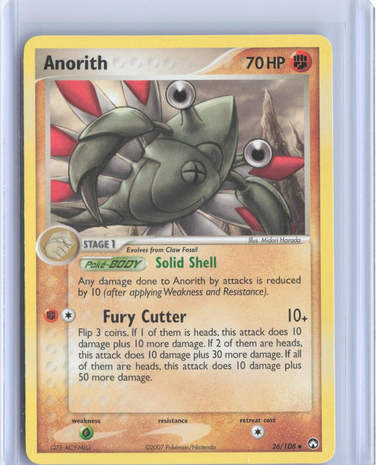 Anorith 26/108 Uncommon Power Keepers Pokemon TCG Card