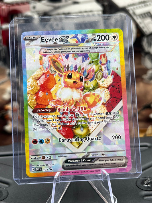 Eevee ex - 174 - SV: Scarlet & Violet Promo Cards (SVP) Pokémon TCG Prismatic Evolutions SPC