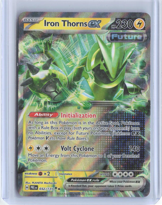 Iron Thorns ex 032/131 Holo Double Rare Prismatic Evolutions Pokemon