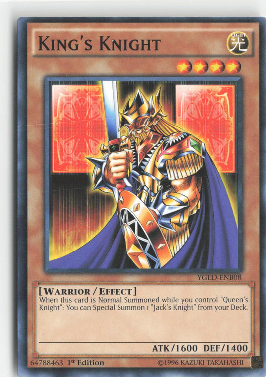 King's Knight (B) YGLD-ENB08 King of Games: Yugi's Legendary Decks Yu-Gi-Oh 1st Edition