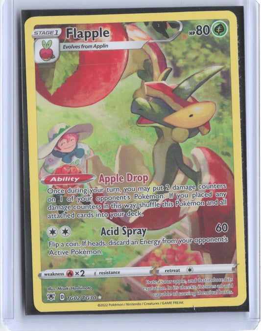 Flapple TG02/TG30 Holo Astral Radiance Trainer Gallery Pokemon