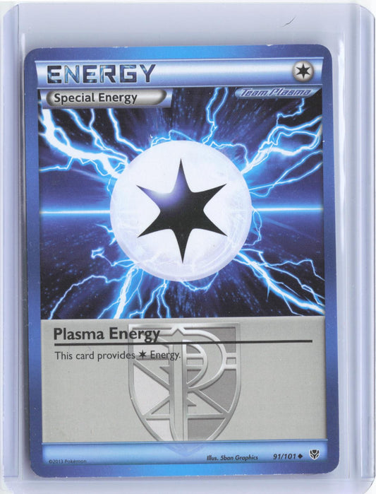Plasma Energy 91/101 Uncommon Plasma Blast Pokemon TCG Card