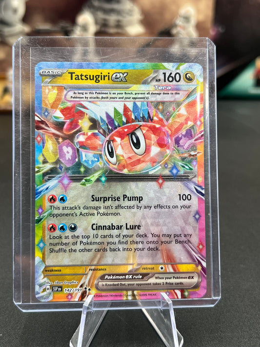 Tatsugiri ex - 142/191 - SV08: Surging Sparks (SSP) Pokémon TCG
