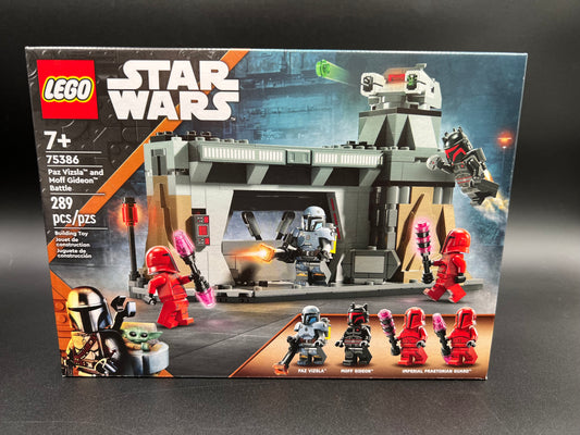 LEGO Star Wars Paz Vizsla and Moff Gideon Battle Item No: 75386