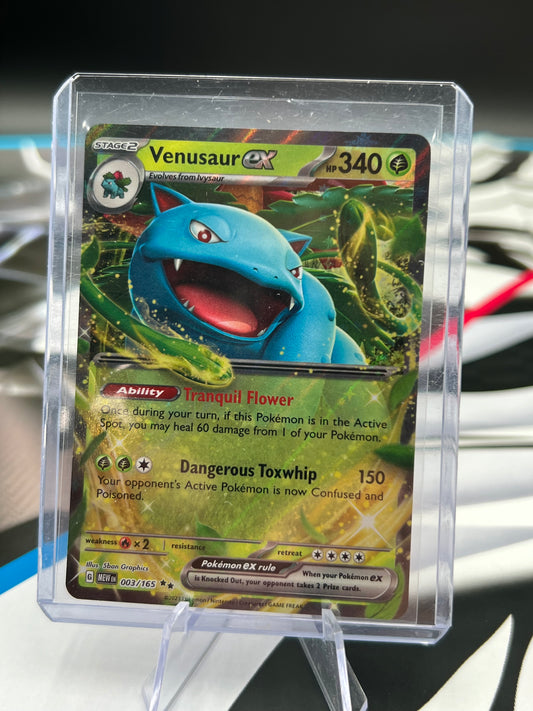 Venusaur ex - 003/165 - SV: Scarlet & Violet 151 (MEW) Pokémon TCG