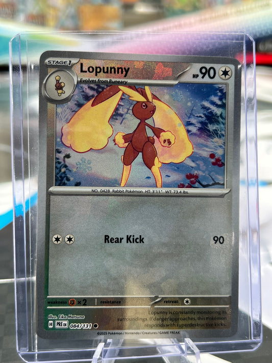 Lopunny 084/131 (Poke Ball Pattern) - SV: Prismatic Evolutions (PRE) POKÉMON TCG