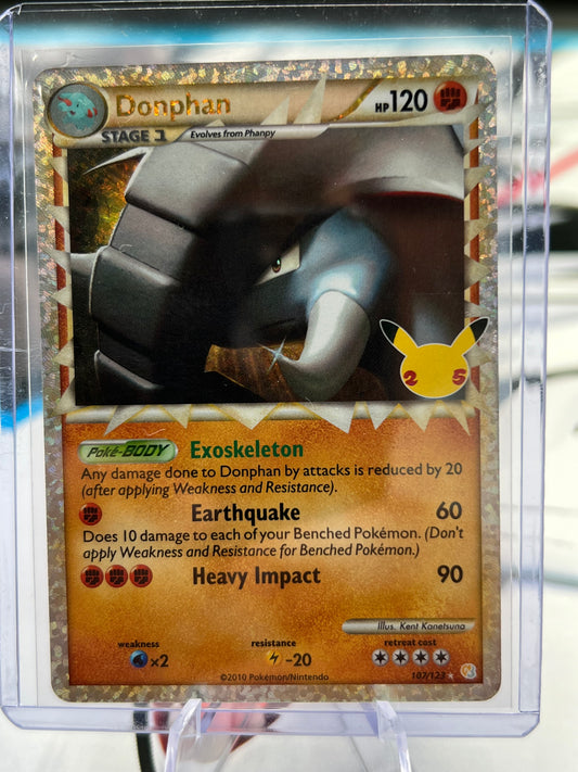 Donphan (Prime) 107/123 - Celebrations: Classic Collection (CCC) - Celebrations (CLB) Pokémon TCG