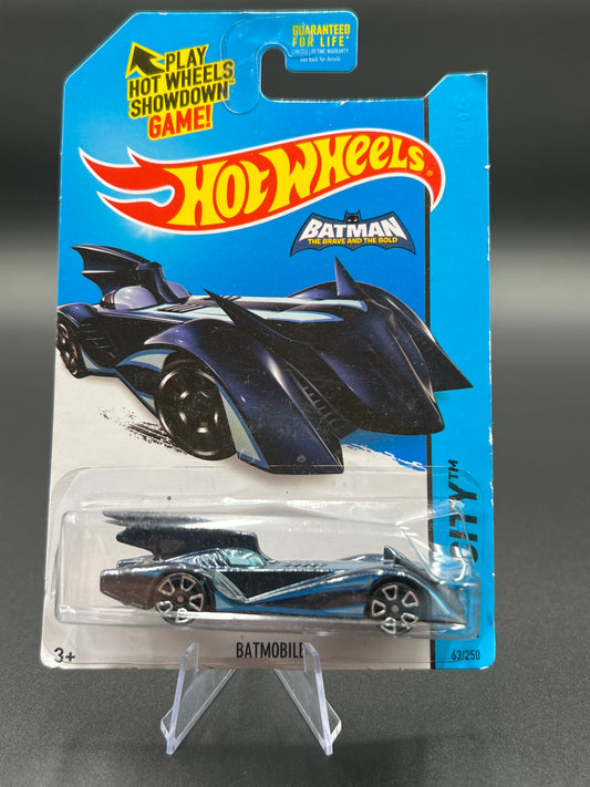 Hot Wheels DC Batman Brave & The Bold Batmobile HW City (2013) Blue 63/250 NEW