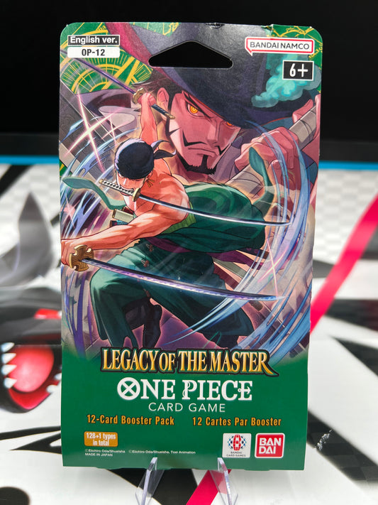 One Piece Legacy of the Master Sleeved Boost Pack OP-12 English TCG