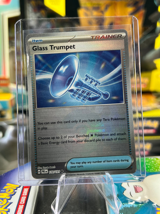 Glass Trumpet 110/131 (Poke Ball Pattern) - SV: Prismatic Evolutions (PRE) POKÉMON TCG