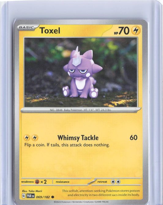 Toxel 069/182 Common Paradox Rift Pokemon TCG Card