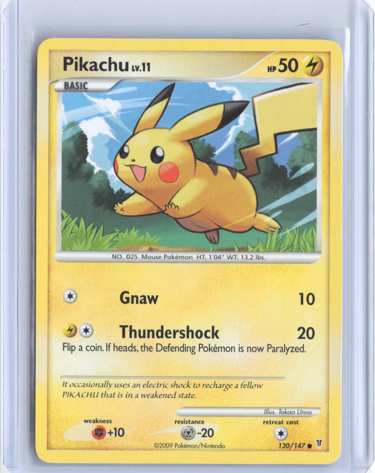 Pikachu 120/147 Common Supreme Victors Pokemon TCG Card