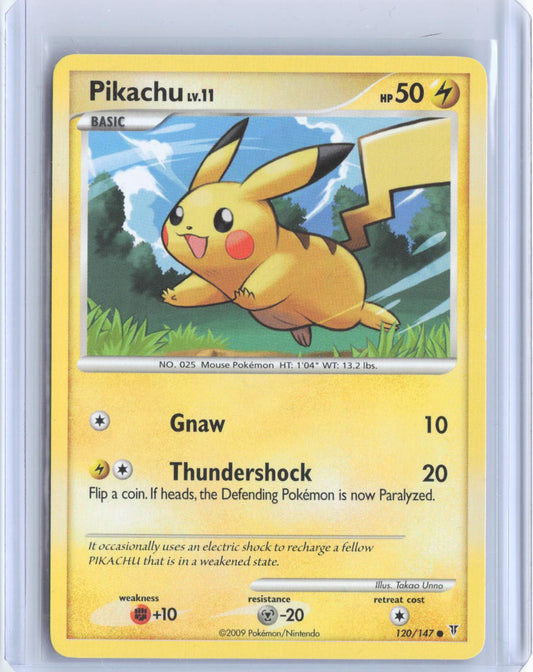 Pikachu 120/147 Common Supreme Victors Pokemon TCG Card