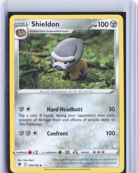 Shieldon 109/189 Uncommon Astral Radiance Pokemon TCG Card