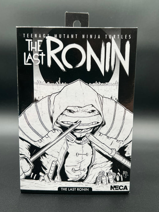 NECA Teenage Mutant Ninja Turtles The Last Ronin 7 in Figure - Black & White New TMNT