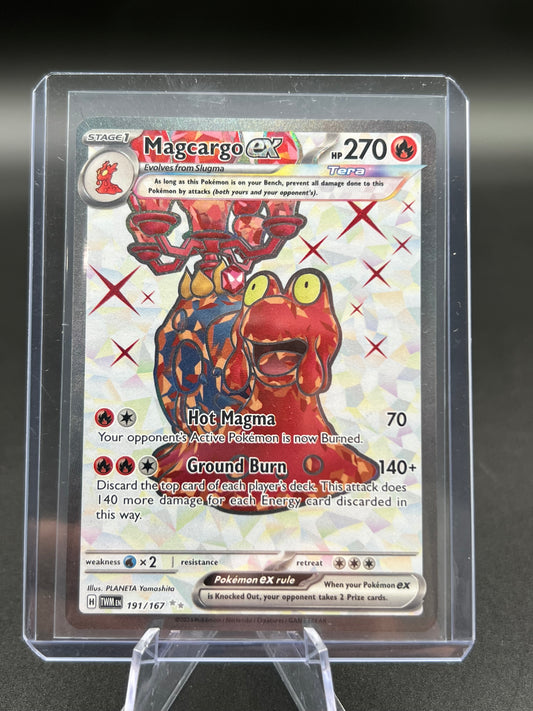 Magcargo ex - 191/167 - SV06: Twilight Masquerade (TWM) Pokémon TCG