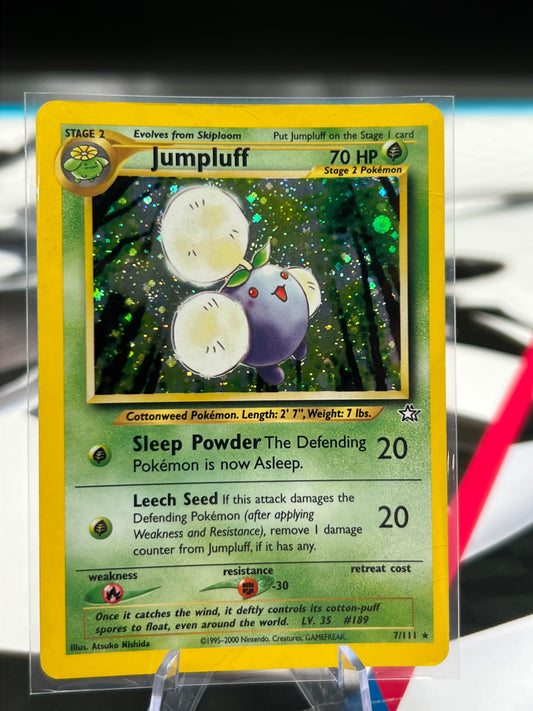 Jumpluff 007/111 Holo Rare - Neo Genesis (N1) Pokémon TCG