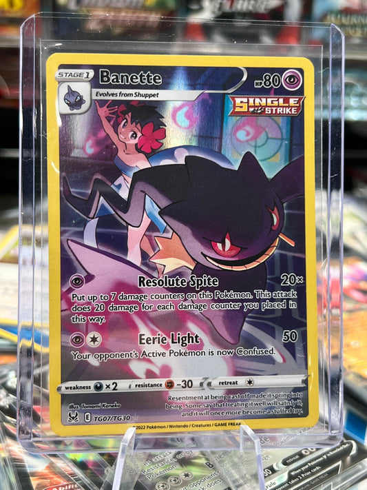 Banette TG07/TG30 / Ultra Rare - SWSH11: Lost Origin Trainer Gallery (SWSH11: TG) POKÉMON TCG