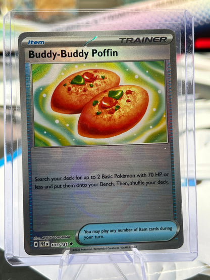 Buddy-Buddy Poffin 101/131 (Poke Ball Pattern) - SV: Prismatic Evolutions (PRE) POKÉMON TCG