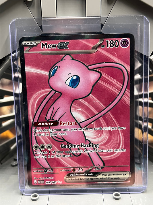 Mew ex - 193/165 - SV: Scarlet & Violet 151 (MEW) Pokémon TCG