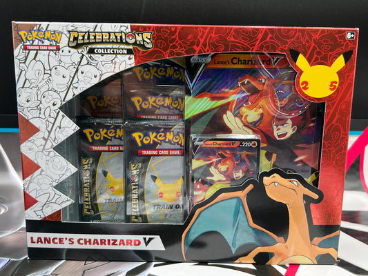 Celebrations Collection [Lance's Charizard V] with Evolving Skies - Celebrations (CLB) Pokémon TCG