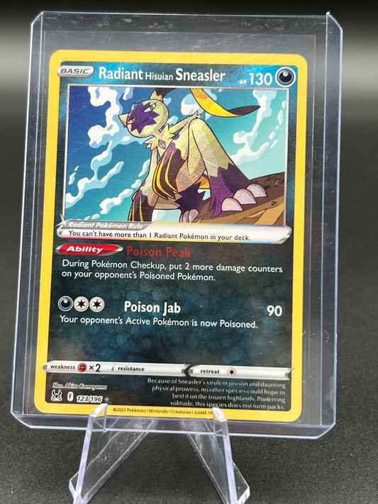 Radiant Hisuian Sneasler 123/196 - SWSH11: Lost Origin (SWSH11) Pokémon TCG