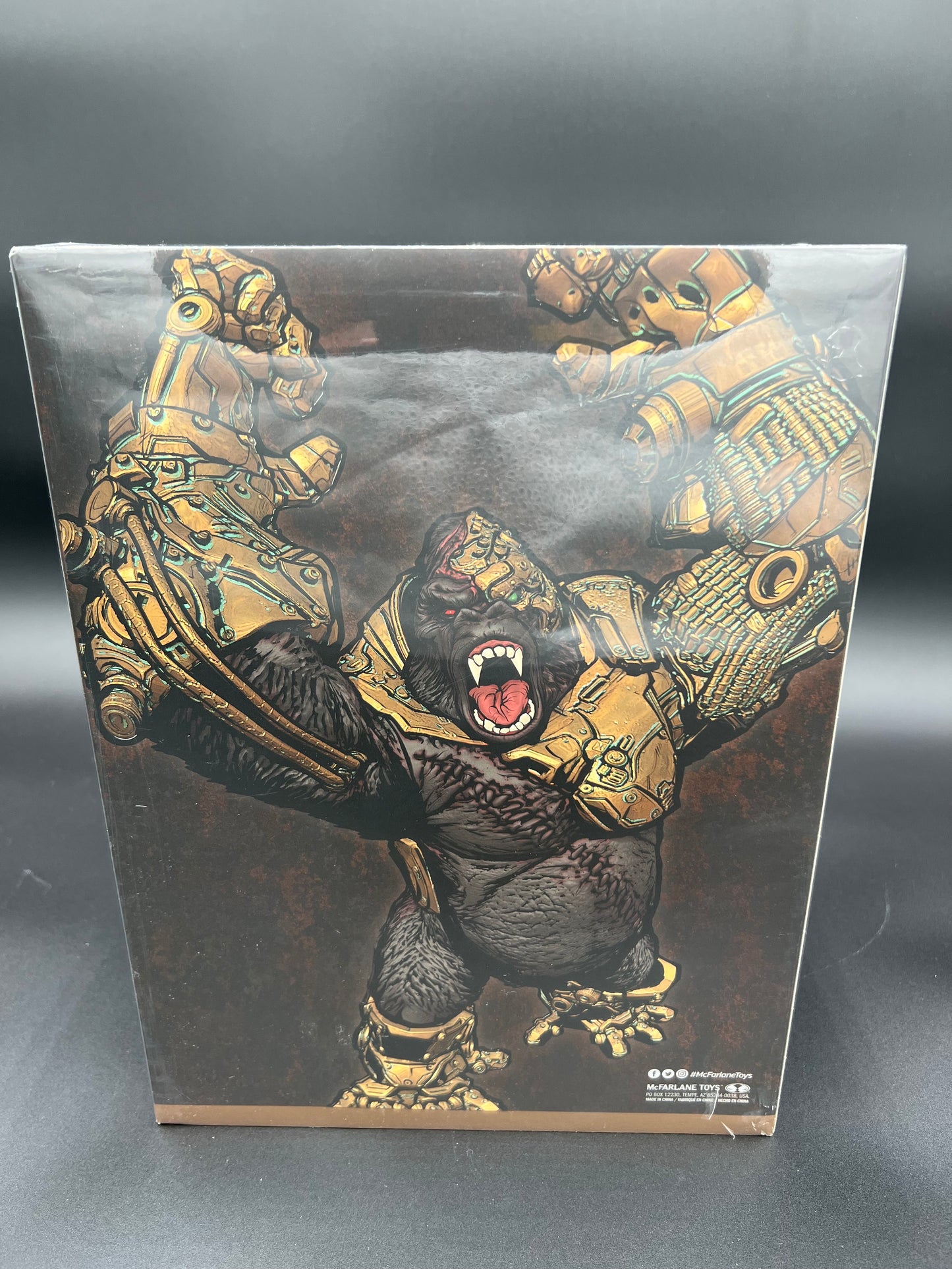 McFarlane Toys -Gold Label Collection Spawn Cygor Patina Edition Mega Figure New