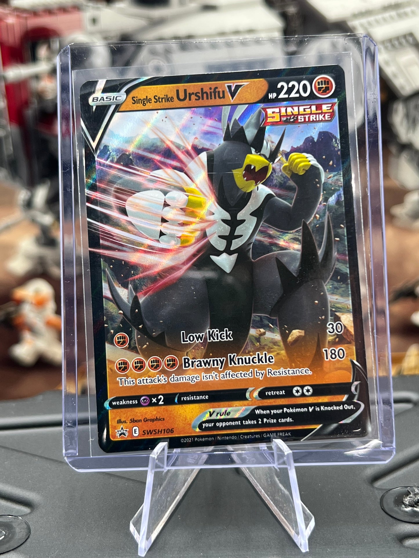 Single Strike Urshifu V - SWSH106 - SWSH: Sword & Shield Promo Cards (SWSD) Pokémon TCG
