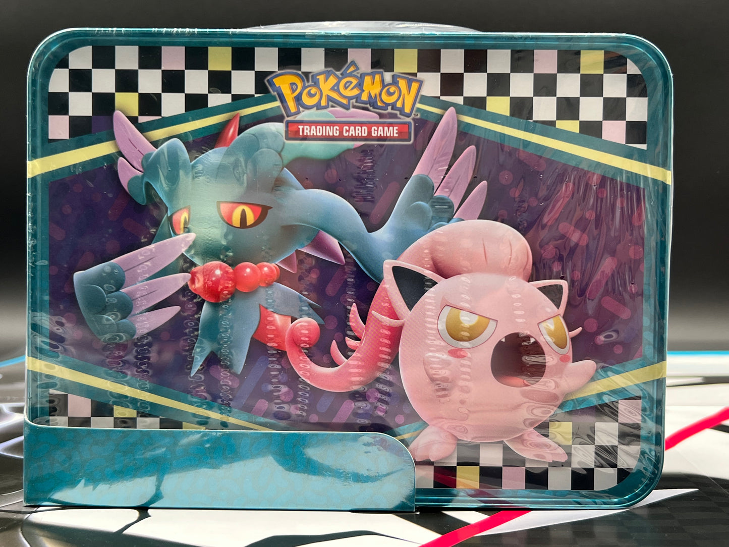 Tyranitar & Iron Valiant Collector Chest Tin Lunch Box Pokémon TCG