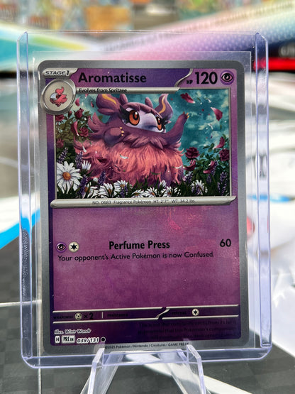 Aromatisse 039/131 (Poke Ball Pattern) - SV: Prismatic Evolutions (PRE) POKÉMON TCG