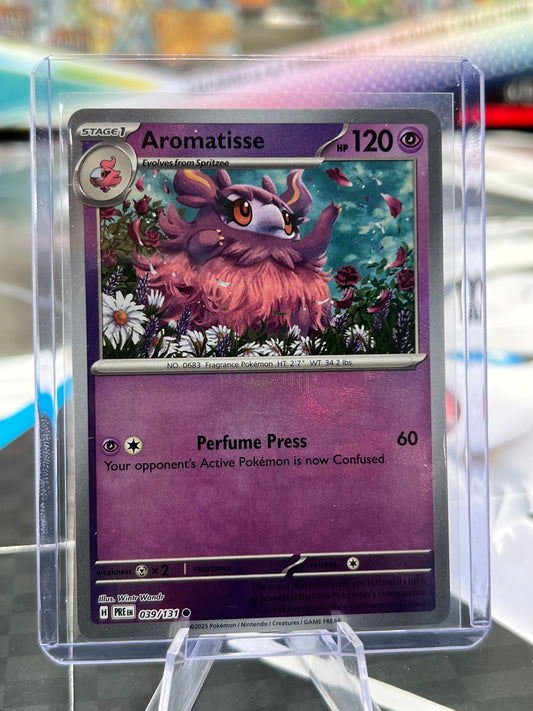 Aromatisse 039/131 (Poke Ball Pattern) - SV: Prismatic Evolutions (PRE) POKÉMON TCG